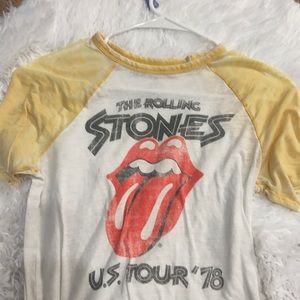 rolling stones band tee